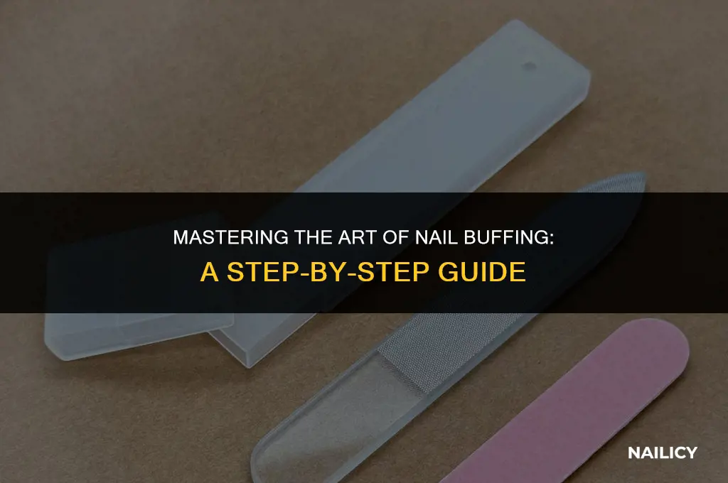 how to use a nail buffer set