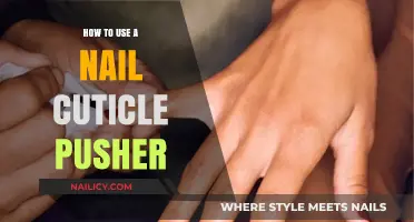 Mastering the Art of Nail Care: A Cuticle Pusher's Guide