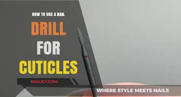 Mastering Cuticle Care: A Guide to Using a Nail Drill Safely