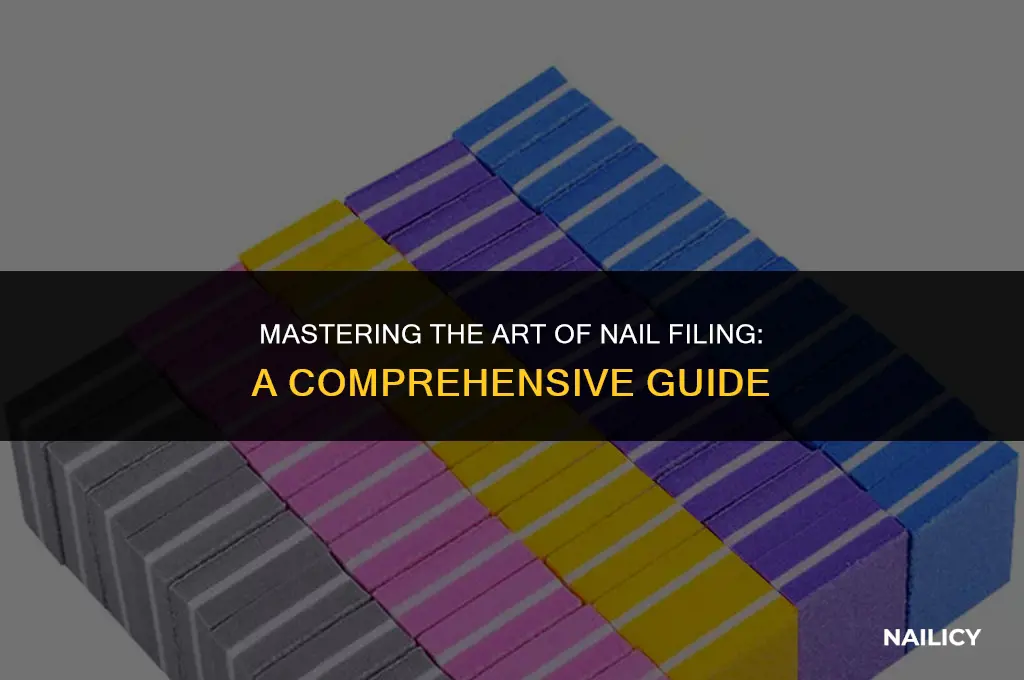 how to use a nail file block