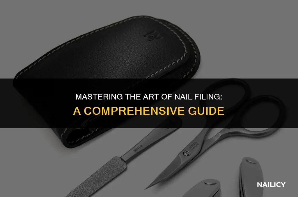 how to use a nail file kit