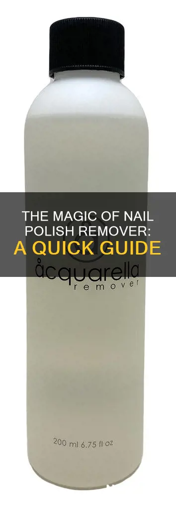 how to use a nail polish remover