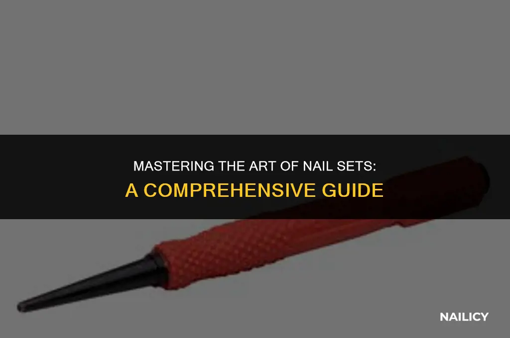 how to use a nail set tool