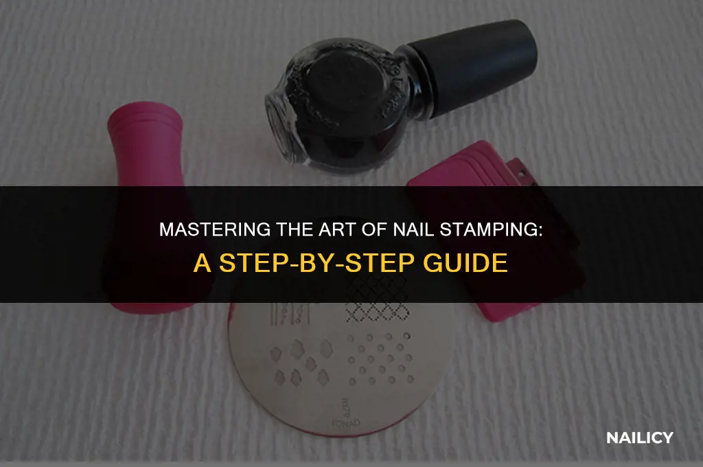 how to use a nail stamp tool