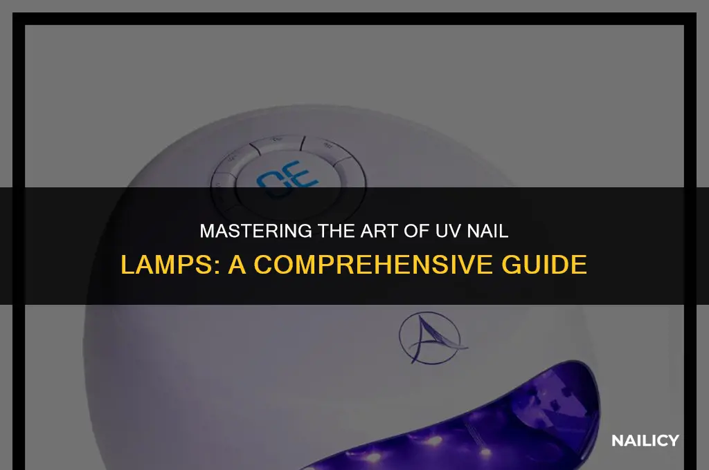 how to use a nail uv lamp