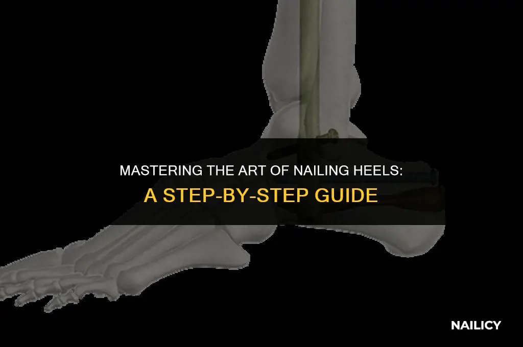 how to use a nailing heel