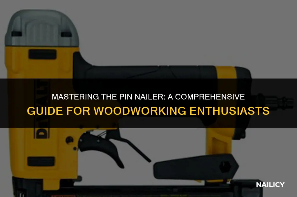 how to use a pin nailer mnematic