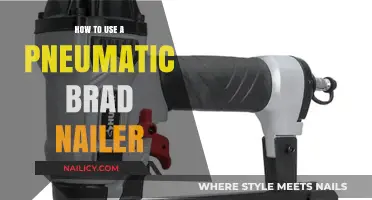 Mastering the Pneumatic Brad Nailer: A Comprehensive Guide