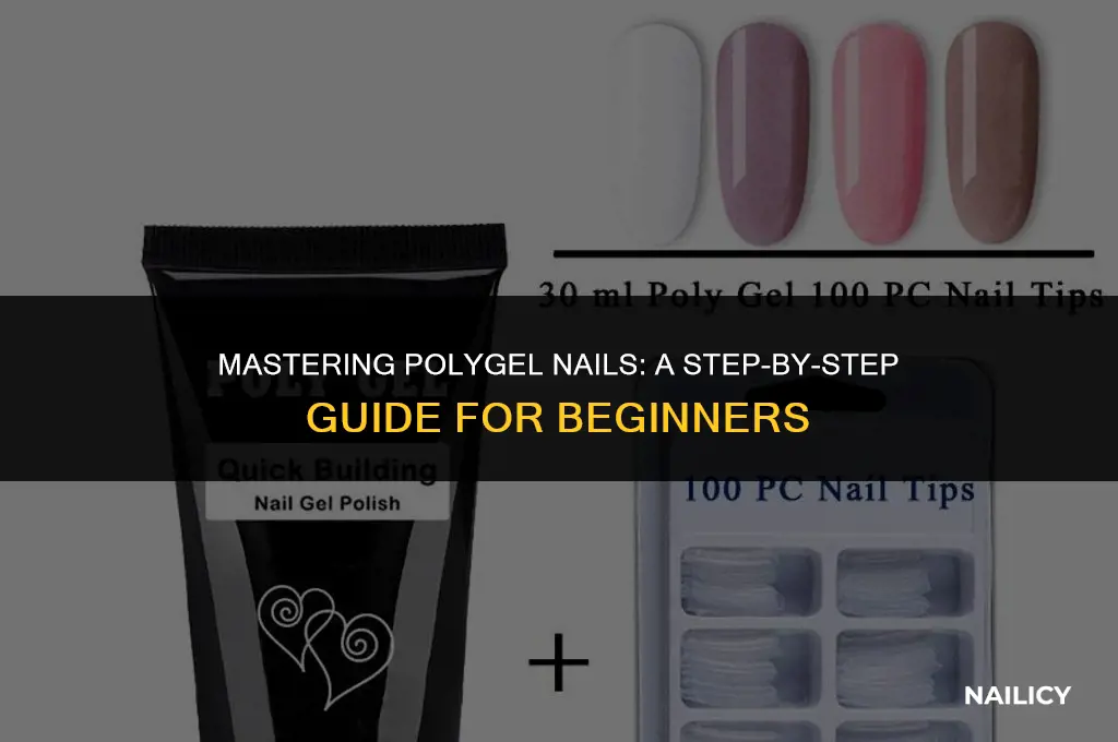how to use a polygel nail kit