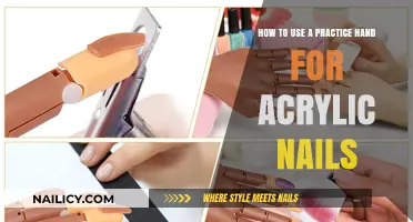 Mastering Acrylic Nails: A Step-by-Step Guide Using Practice Hands