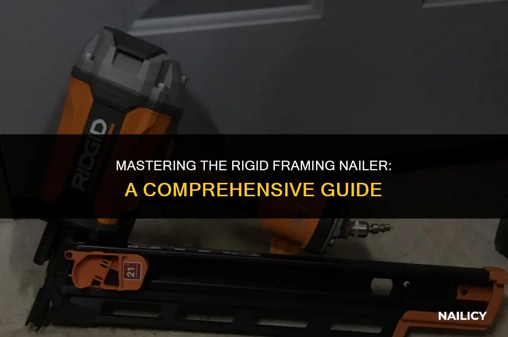 how to use a rigid framing nailer