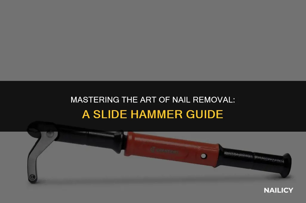 how to use a slide hammer nail puller