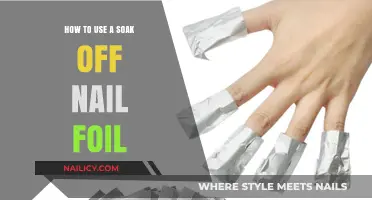 Effortless Nail Art: Mastering the Soak-Off Foil Technique