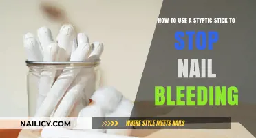 Quick Fix for Nail Bleeding: The Styptic Stick Solution