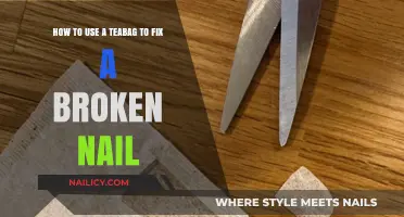 Teabag to the Rescue: A Simple Fix for Broken Nails