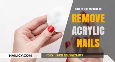 Acetone: The Quick Fix for Removing Acrylic Nails