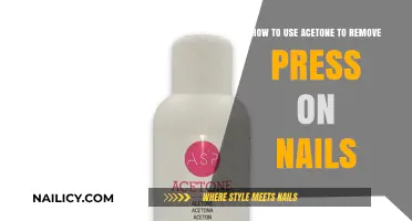 Effortless Nail Care: Acetone's Role in Removing Press-On Nails