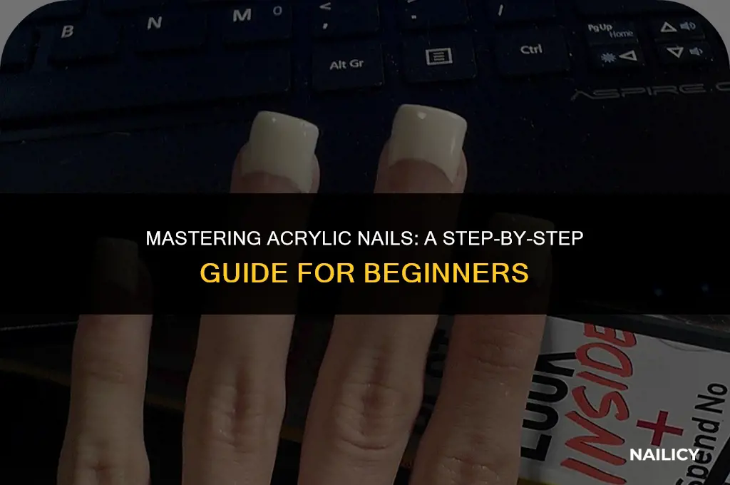 how to use acrylic for nails
