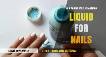 Mastering Nail Art: A Guide to Using Acrylic Masking Liquid