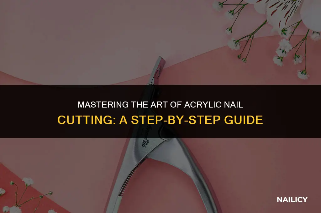 how to use acrylic nail cutter