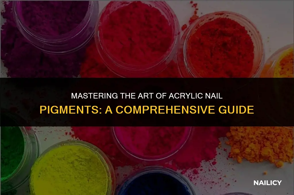 how to use acrylic nail pigments