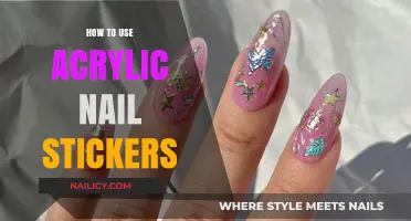 Creative Tips: Mastering the Art of Acrylic Nail Stickers