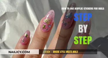 Easy Nail Art: A Step-by-Step Guide to Using Acrylic Stickers