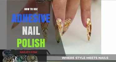Mastering Adhesive Nail Polish: Tips for Flawless, Long-Lasting Manicures