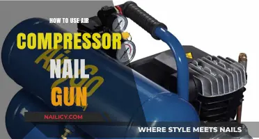Mastering the Art of Using an Air Compressor Nail Gun