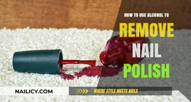 Alcohol's Nail Polish Removal Superpowers