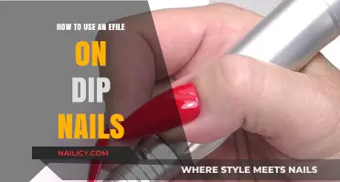 Mastering the Art of E-Filing for Flawless Dip Nails