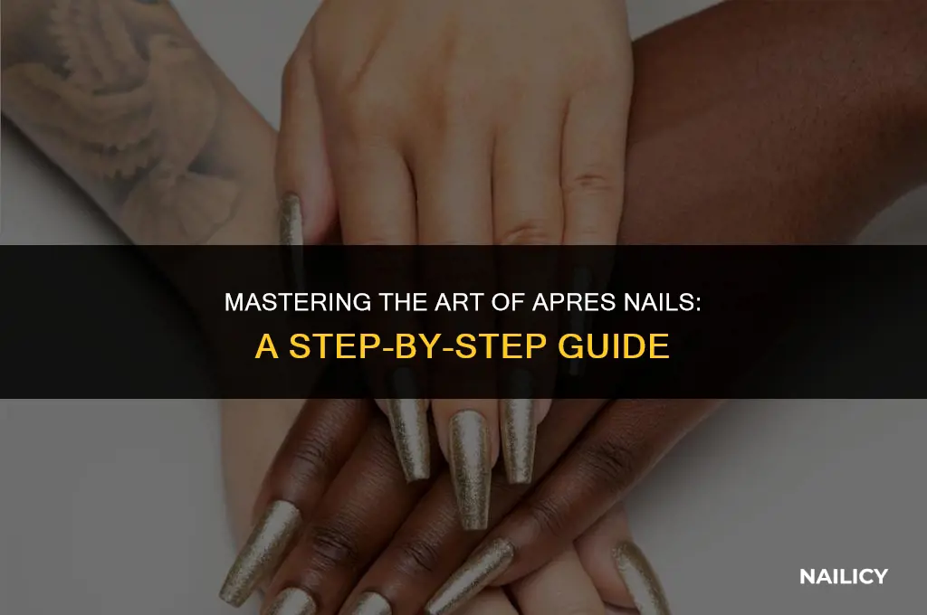 how to use apres nails