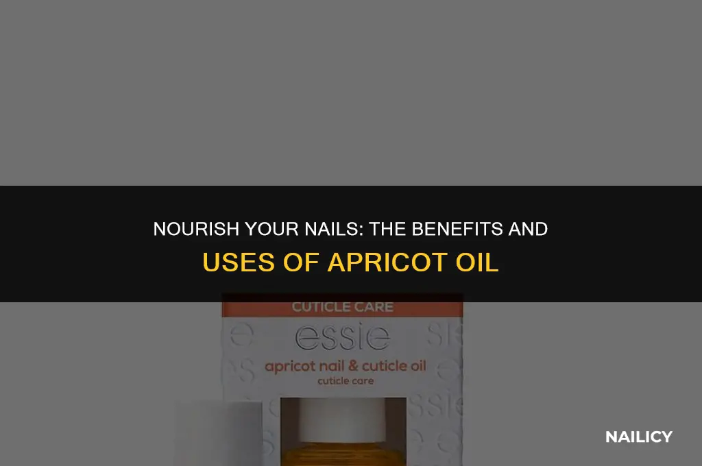 how to use apricot oil for nails
