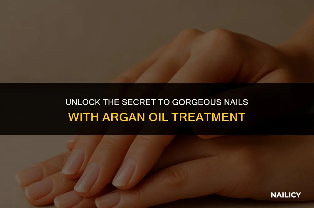 how to use argan secret nail treatment