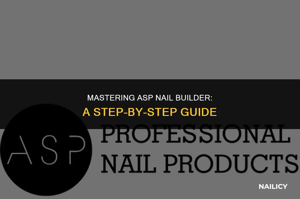 how to use asp nail builder
