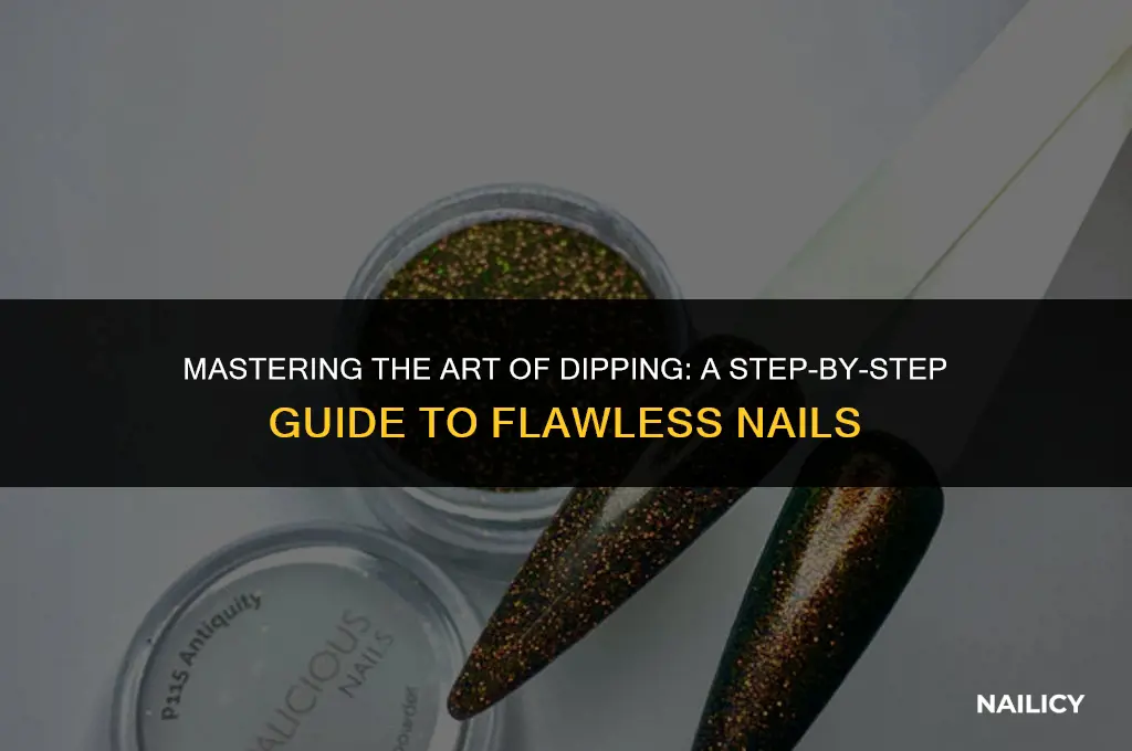how to use ast dip nail powder