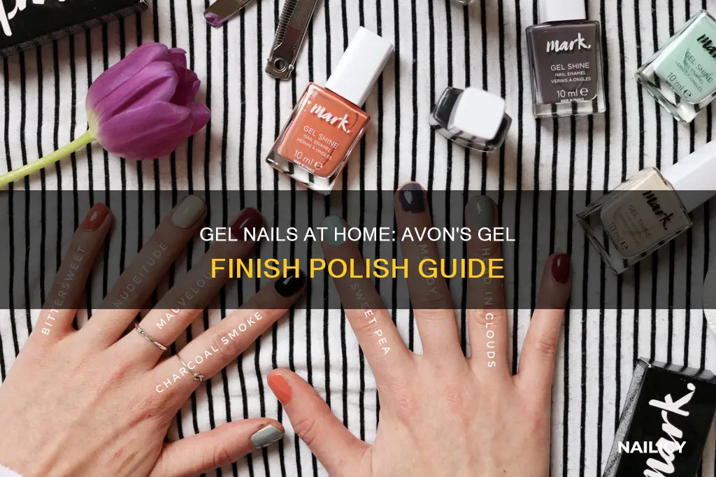 how to use avon gel finish nail polish