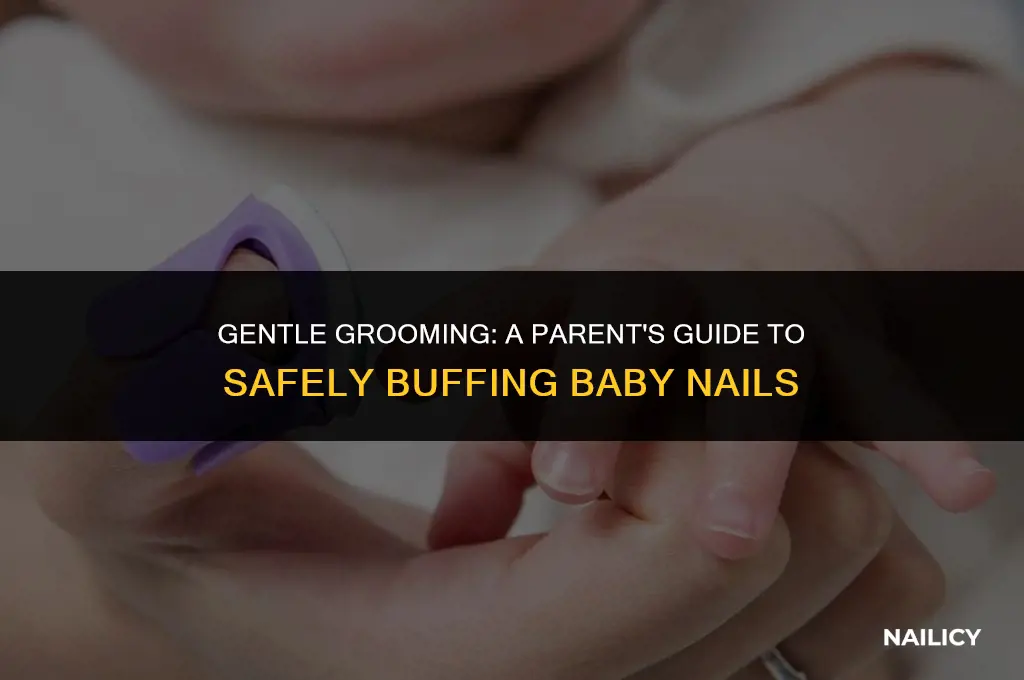 how to use baby nail buffer