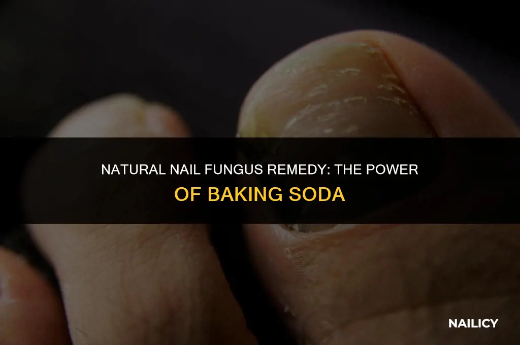 how to use baking soda for nail fungus
