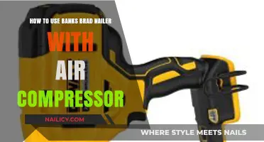 Mastering the Art of Banking with a Brad Nailer and Air Compressor