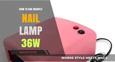 Mastering the Art of Nail Care: A Guide to Using the Beaufly 36W Nail Lamp