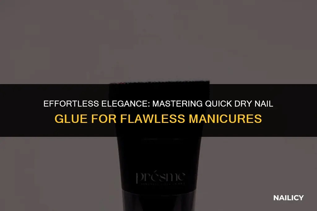 how to use beauty secrets quick dry nail glue
