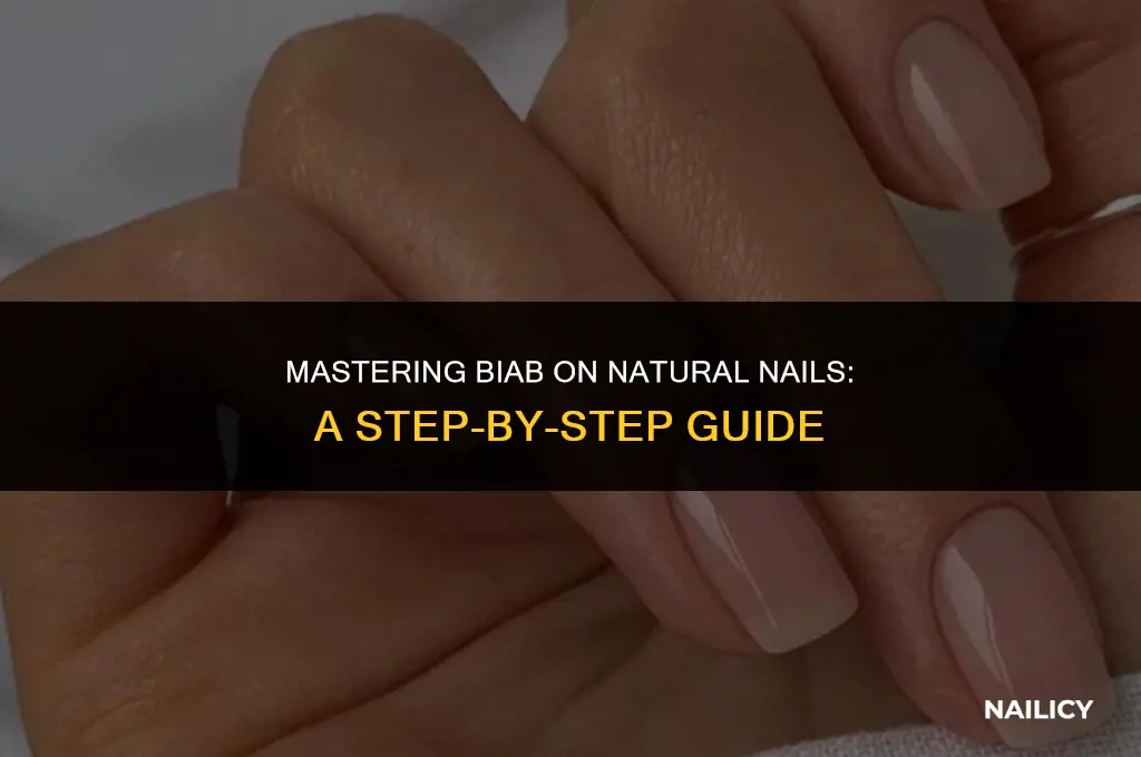 how to use biab on natural nails