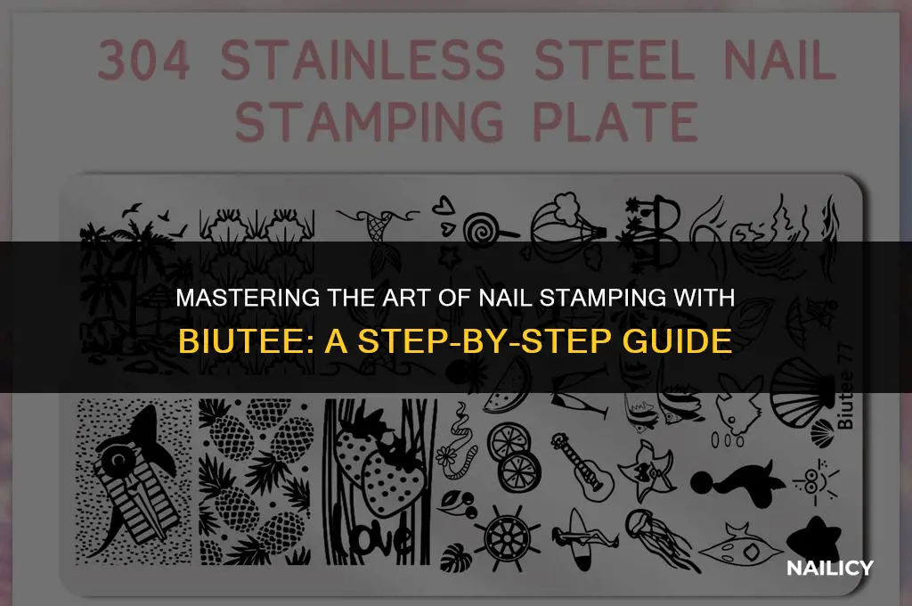 how to use biutee nail stamper