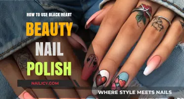Mastering Black Heart Beauty Nail Polish: Tips for Flawless Application