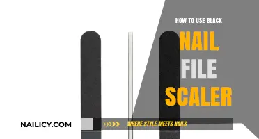 Mastering the Art of Nail Care: A Guide to Using Black Nail File Scalers