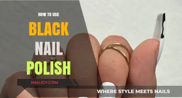 Mastering Edgy Elegance: Creative Ways to Use Black Nail Polish