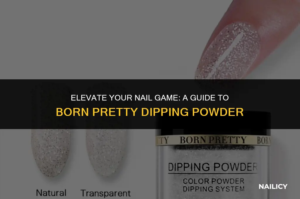how to use born pretty nail dipping powder