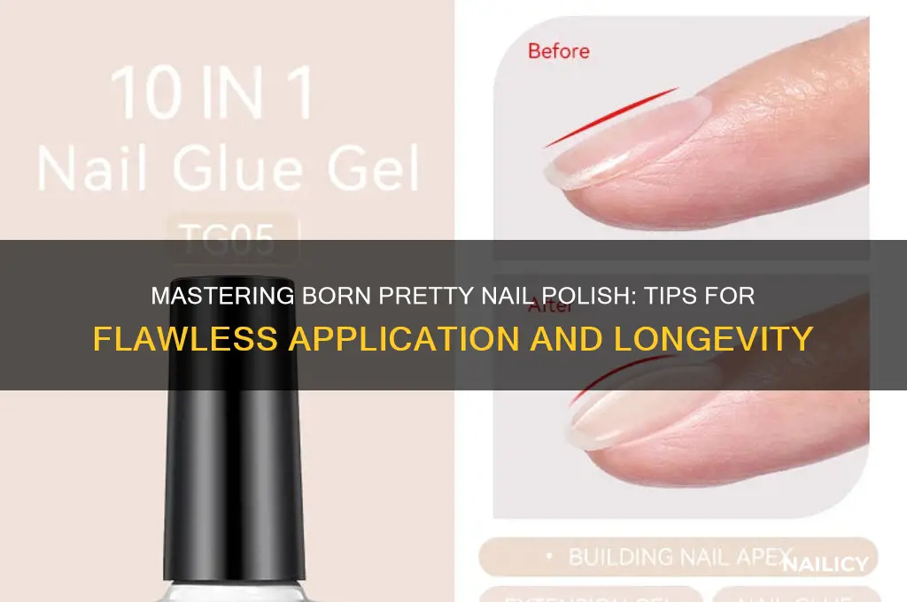how to use born pretty nail polish