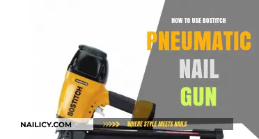 Mastering the Bostitch Pneumatic Nail Gun: A Comprehensive Guide